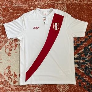 Peru National Soccer Team 2012-2013 Home Jersey